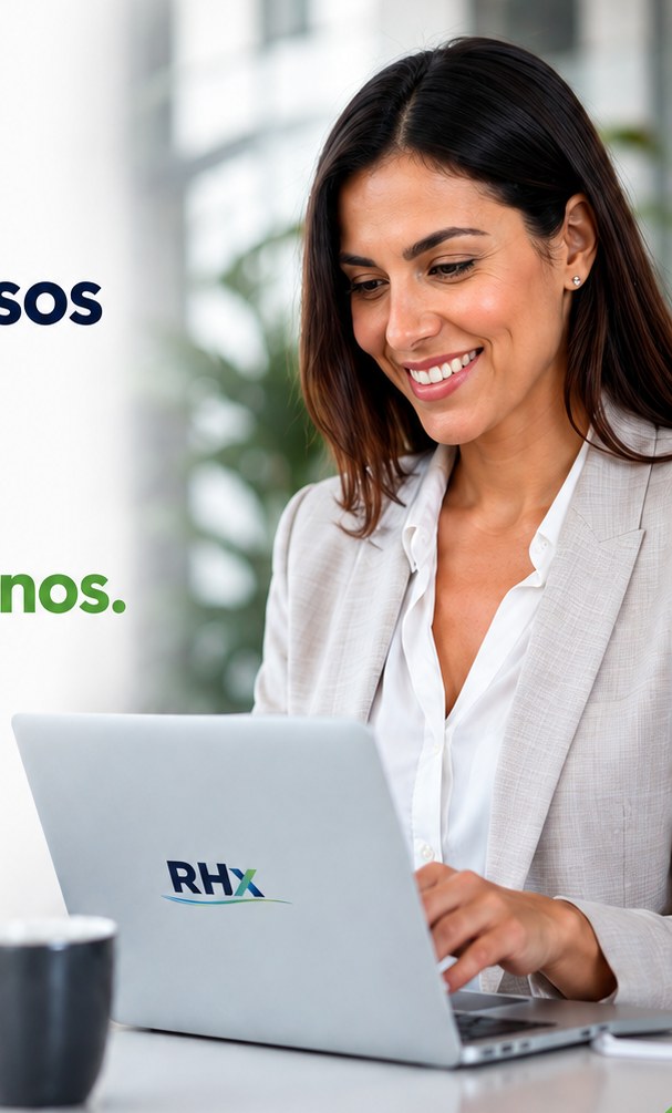 Profesional trabajando con una computadora